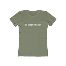 Load image into Gallery viewer, Do What HE Wilt Women's Tee - Adventist Apparel
