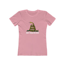 Load image into Gallery viewer, Don't Tread On Jesus Women's Tee - Adventist Apparel