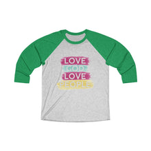 Load image into Gallery viewer, Love God Love People Baseball Tee - Adventist Apparel