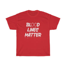 Load image into Gallery viewer, Blood Lines Matter Unisex Tee - Adventist Apparel