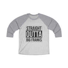 Load image into Gallery viewer, Straight Outta Big Franks Baseball Tee - Adventist Apparel