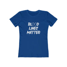 Load image into Gallery viewer, Blood Lines Matter Women's Tee - Adventist Apparel
