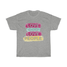 Load image into Gallery viewer, Love God Love People Unisex Tee - Adventist Apparel