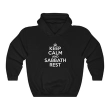 Load image into Gallery viewer, Keep Calm Sabbath Rest Hoodie - Adventist Apparel