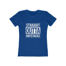 Load image into Gallery viewer, Straight Outta Haystacks Women's Tee - Adventist Apparel