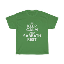 Load image into Gallery viewer, Keep Calm Sabbath Rest Unisex Tee - Adventist Apparel