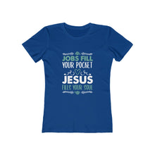 Load image into Gallery viewer, Jesus Fills Your Soul Women's Tee - Adventist Apparel