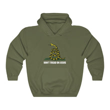 Load image into Gallery viewer, Don't Tread On Jesus Hoodie - Adventist Apparel