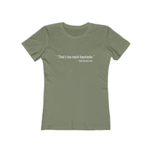 Load image into Gallery viewer, Too Much Haystacks Women's Tee - Adventist Apparel