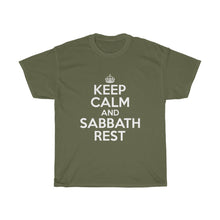 Load image into Gallery viewer, Keep Calm Sabbath Rest Unisex Tee - Adventist Apparel