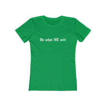 Load image into Gallery viewer, Do What HE Wilt Women's Tee - Adventist Apparel