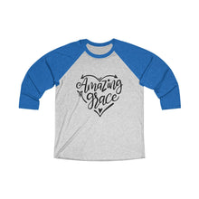 Load image into Gallery viewer, Amazing Grace Baseball Tee - Adventist Apparel
