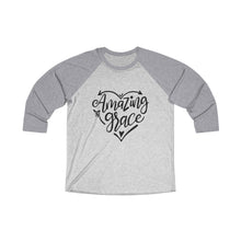 Load image into Gallery viewer, Amazing Grace Baseball Tee - Adventist Apparel