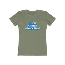 Load image into Gallery viewer, Ellen Knows What's Best Women's Tee - Adventist Apparel
