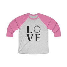 Load image into Gallery viewer, Love Crown Baseball Tee - Adventist Apparel