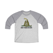 Load image into Gallery viewer, Don't Tread On Jesus Baseball Tee - Adventist Apparel