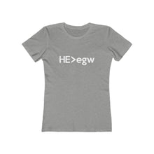 Load image into Gallery viewer, He Is Greater Than EGW Women's Tee - Adventist Apparel