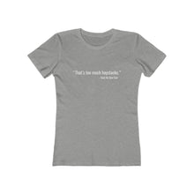 Load image into Gallery viewer, Too Much Haystacks Women's Tee - Adventist Apparel