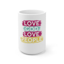 Load image into Gallery viewer, Love God Love People Mug - Adventist Apparel