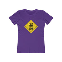 Load image into Gallery viewer, Pork Free Zone Women's Tee - Adventist Apparel