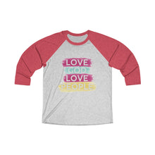 Load image into Gallery viewer, Love God Love People Baseball Tee - Adventist Apparel