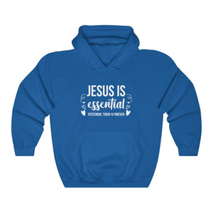 Jesus Is Essential Hoodie - Adventist Apparel