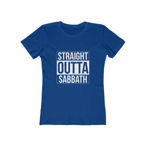 Straight Outta Sabbath Women's Tee - Adventist Apparel