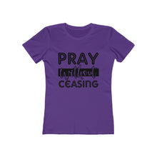 Load image into Gallery viewer, Pray Without Ceasing Women&#39;s Tee - Adventist Apparel
