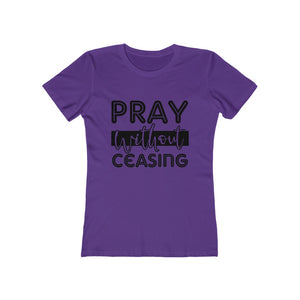 Pray Without Ceasing Women's Tee - Adventist Apparel