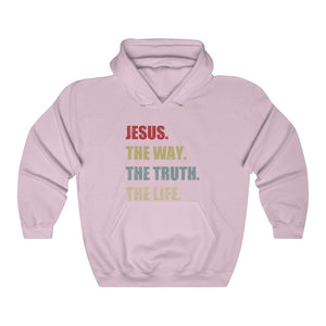 The Way The Truth The Life Hoodie - Adventist Apparel
