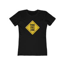 Load image into Gallery viewer, Pork Free Zone Women&#39;s Tee - Adventist Apparel
