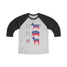 Load image into Gallery viewer, Vote Lamb Baseball Tee - Adventist Apparel
