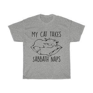 My Cat Takes Sabbath Naps Unisex Tee - Adventist Apparel