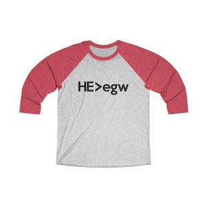 HE Is Greater Than EGW Baseball Tee - Adventist Apparel