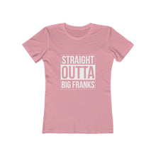 Load image into Gallery viewer, Straight Outta Big Franks Women&#39;s Tee - Adventist Apparel
