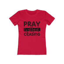 Load image into Gallery viewer, Pray Without Ceasing Women&#39;s Tee - Adventist Apparel
