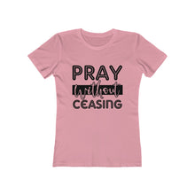 Load image into Gallery viewer, Pray Without Ceasing Women&#39;s Tee - Adventist Apparel
