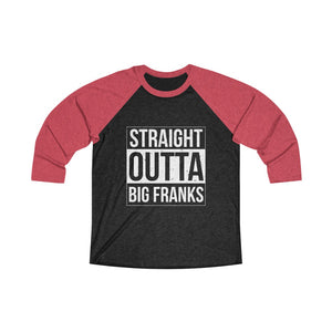 Straight Outta Big Franks Baseball Tee - Adventist Apparel
