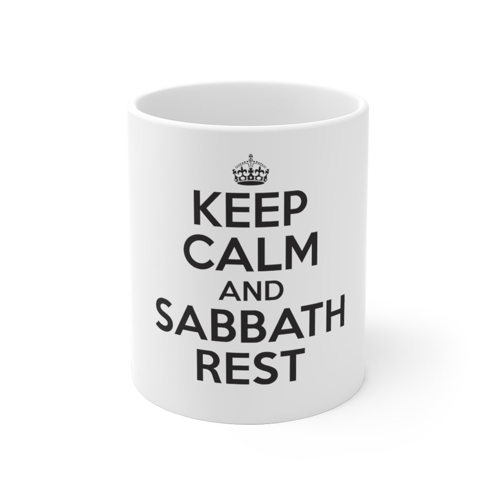 Keep Calm Sabbath Rest Mug - Adventist Apparel