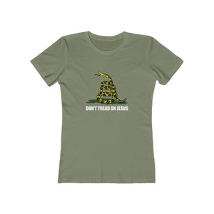 Don't Tread On Jesus Women's Tee - Adventist Apparel