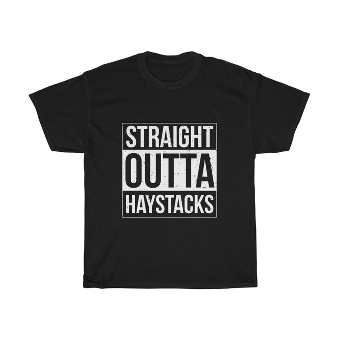 Straight Outta Haystacks Unisex Tee - Adventist Apparel