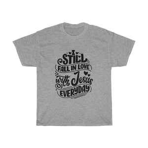 Fall In Love With Jesus Everyday Unisex Tee - Adventist Apparel