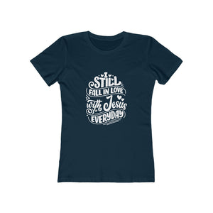 Fall In Love With Jesus Everyday Women's Tee - Adventist Apparel