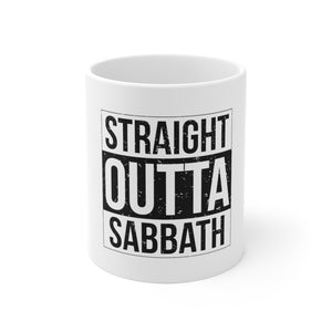 Straight Outta Sabbath Mug - Adventist Apparel
