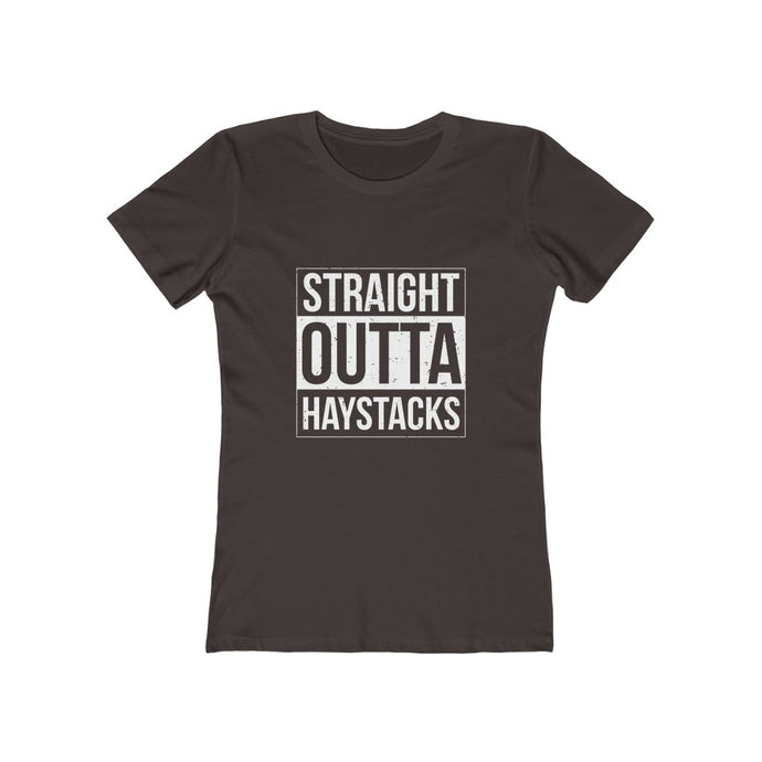 Straight Outta Haystacks Women's Tee - Adventist Apparel