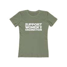 Load image into Gallery viewer, Support Women&#39;s Ordination Women&#39;s Tee - Adventist Apparel
