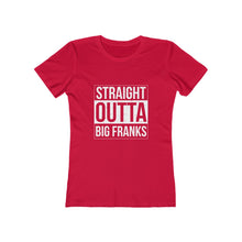 Load image into Gallery viewer, Straight Outta Big Franks Women&#39;s Tee - Adventist Apparel
