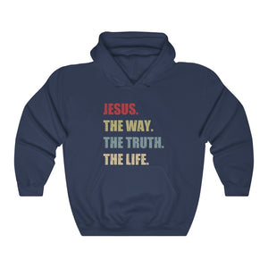 The Way The Truth The Life Hoodie - Adventist Apparel
