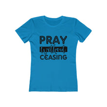 Load image into Gallery viewer, Pray Without Ceasing Women&#39;s Tee - Adventist Apparel
