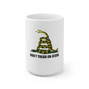 Don't Tread On Jesus Mug - Adventist Apparel